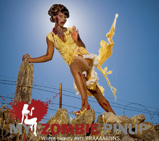 Illustration for article titled Zombie Pin-Up Calendar Will Make Your Blood Race